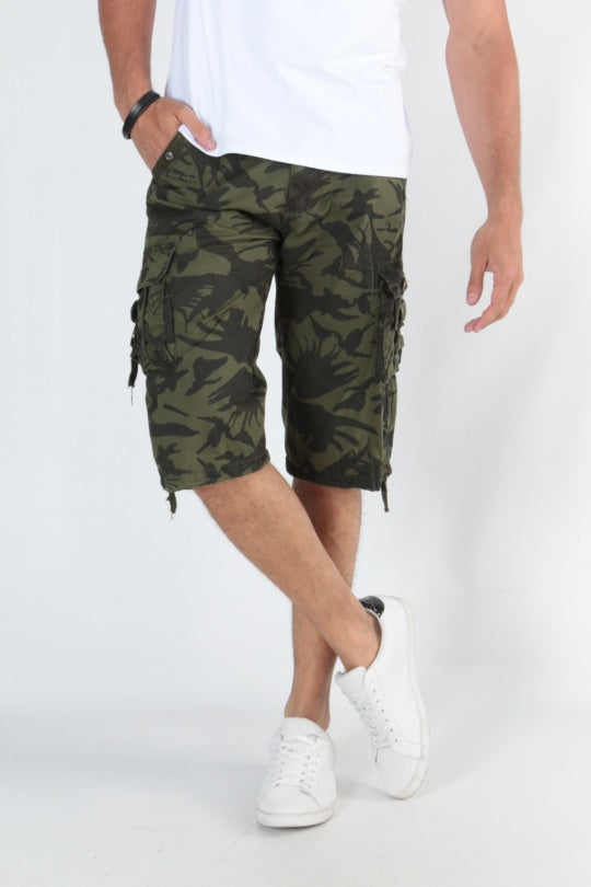 Cami Keyna Army Shorts